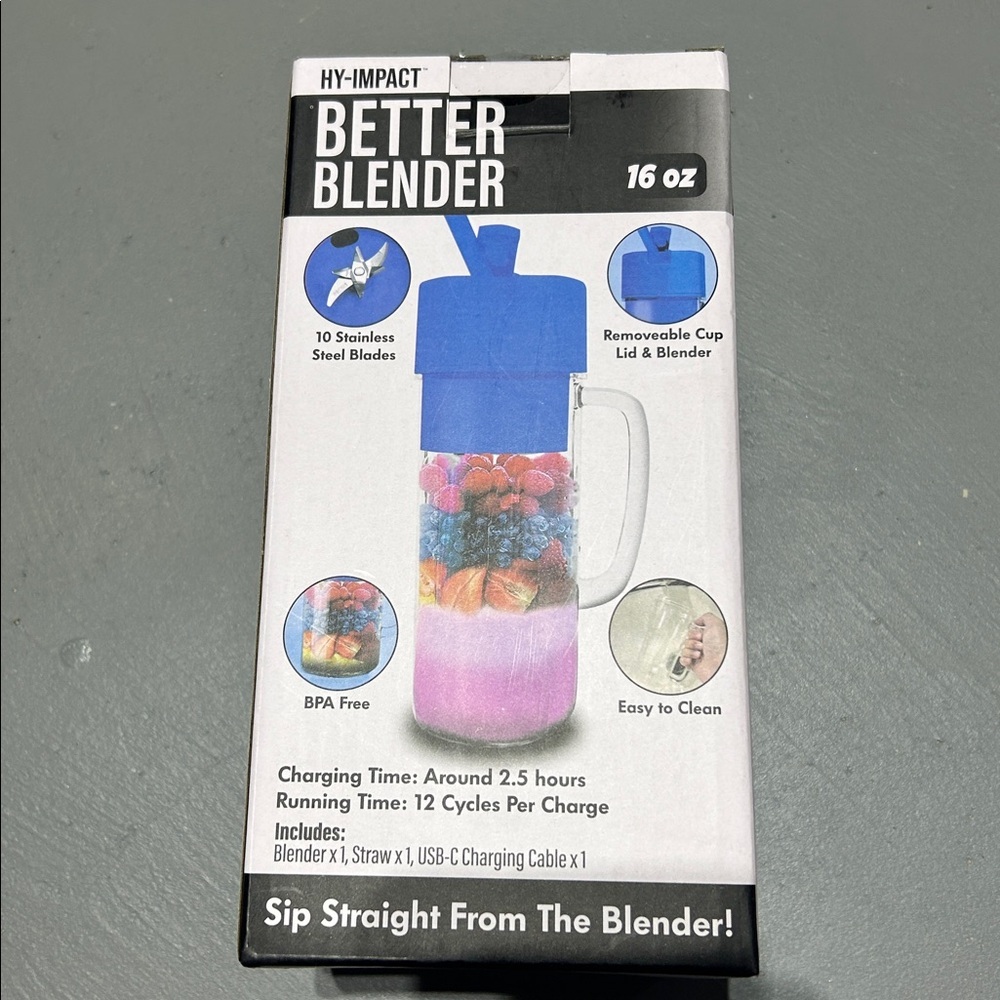 Hy-Impact Better Portable Blender (16oz) - Picture 3 of 5